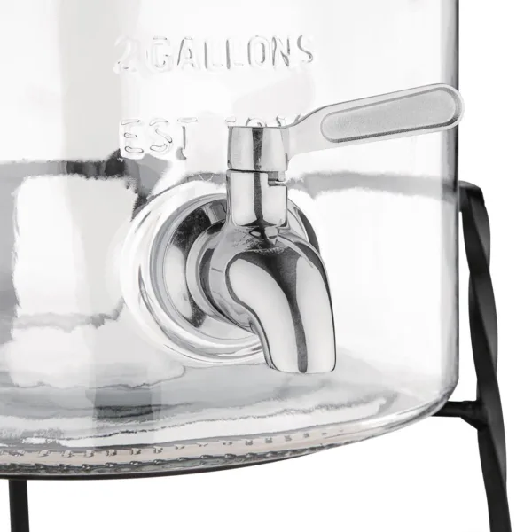 Olympia Nantucket Style Drink Dispenser with Wire Stand