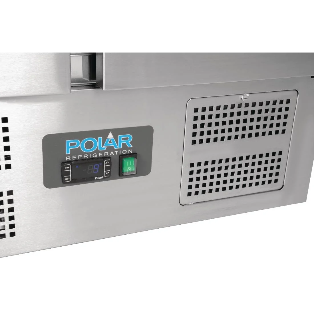 Polar 1 Door and 2 Drawer Counter Fridge 240Ltr