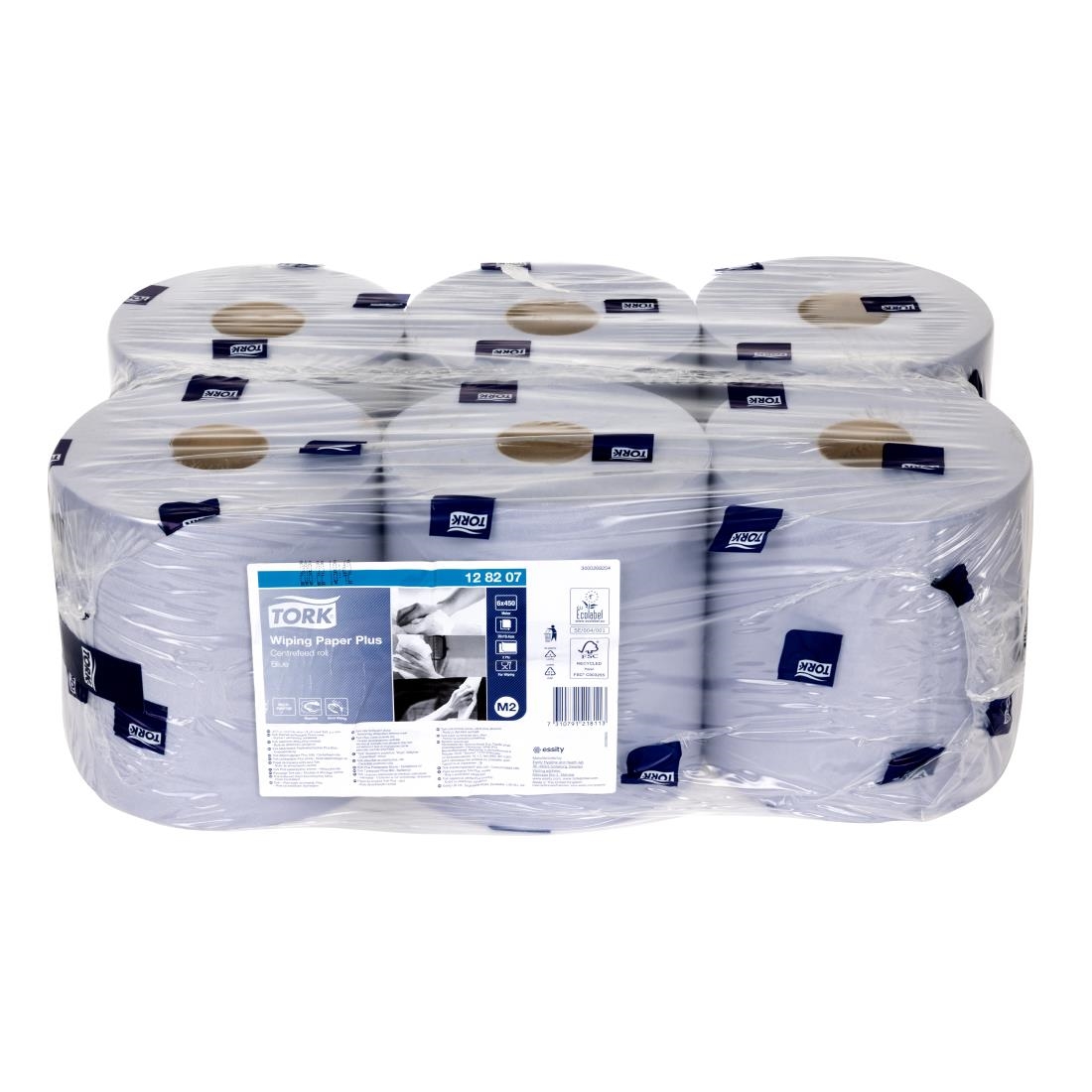 Tork Centrefeed Wiper Dispenser Refill Blue 6 Pack