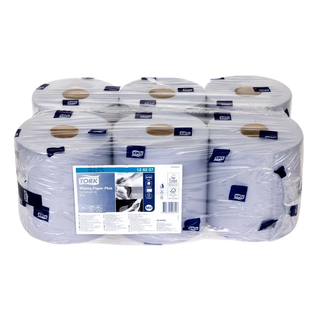 Tork Centrefeed Wiper Dispenser Refill Blue (Pack Of 6) - Image 8