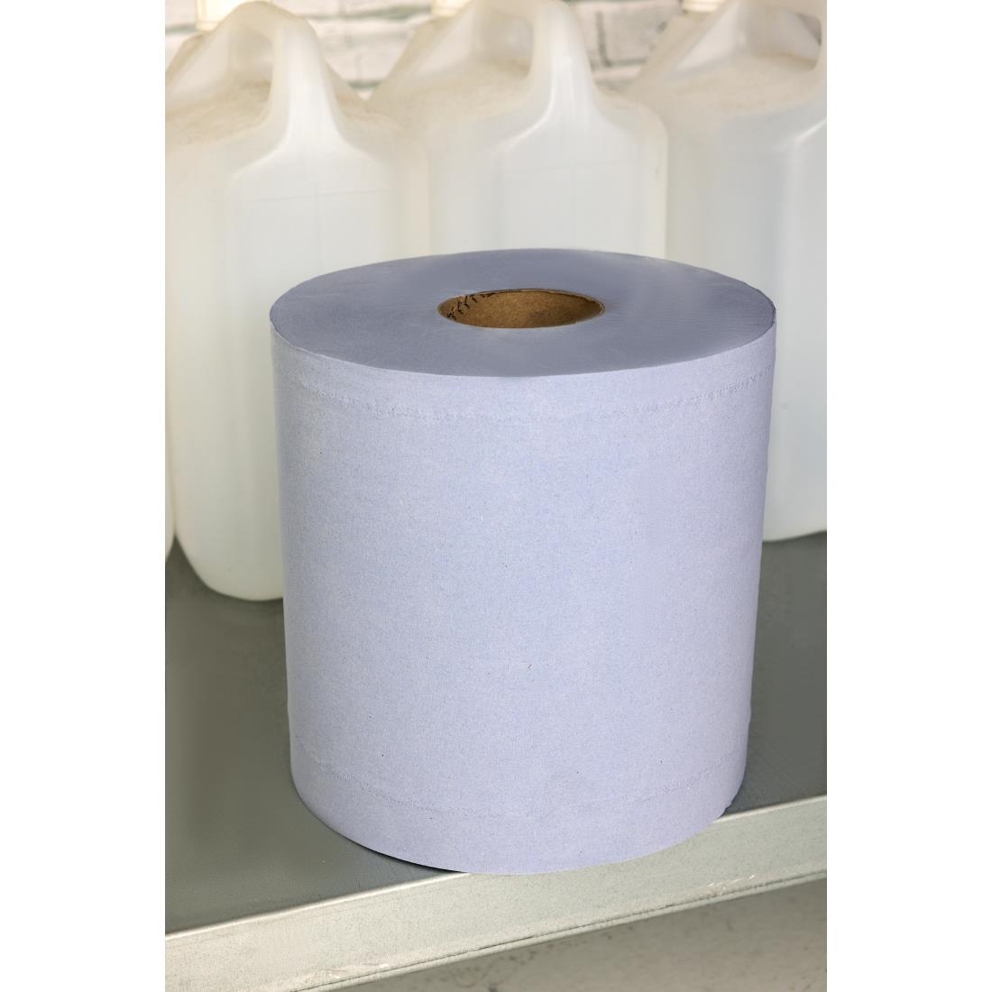 Tork Centrefeed Wiper Dispenser Refill Blue 6 Pack