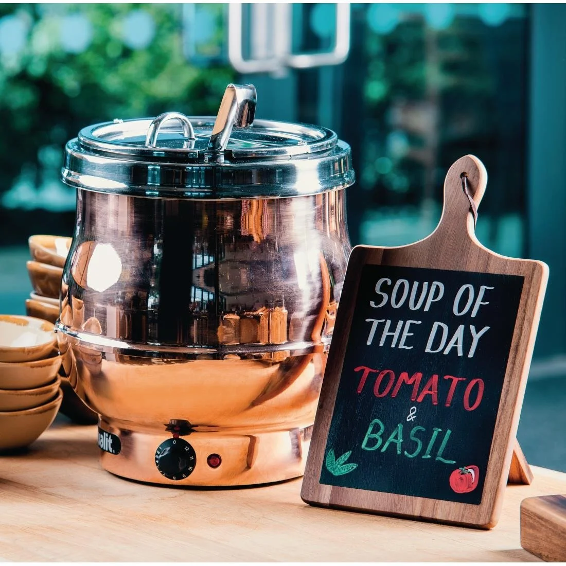 Dualit  Hotpot Soup Kettle Copper 11Ltr - Image 2