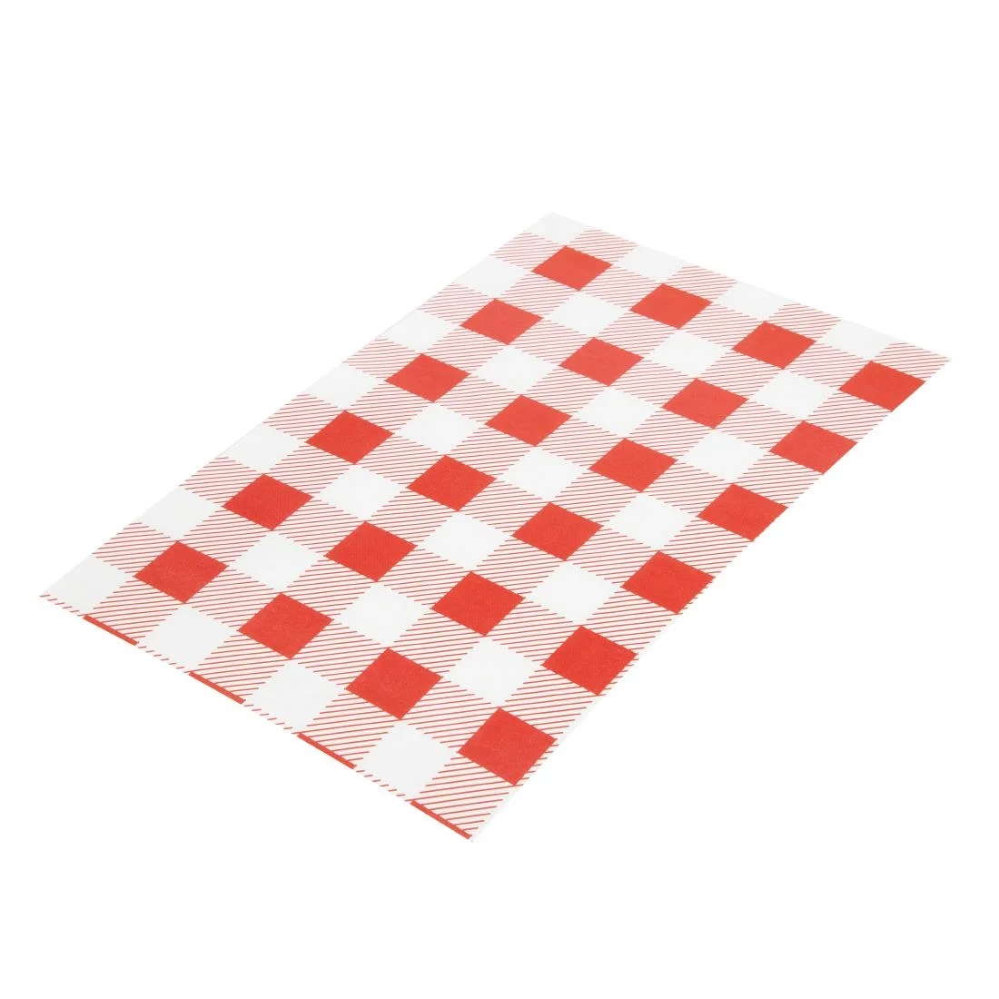Greaseproof Paper Sheets Red Gingham 190 x 310mm (Pack of 200) - Image 2