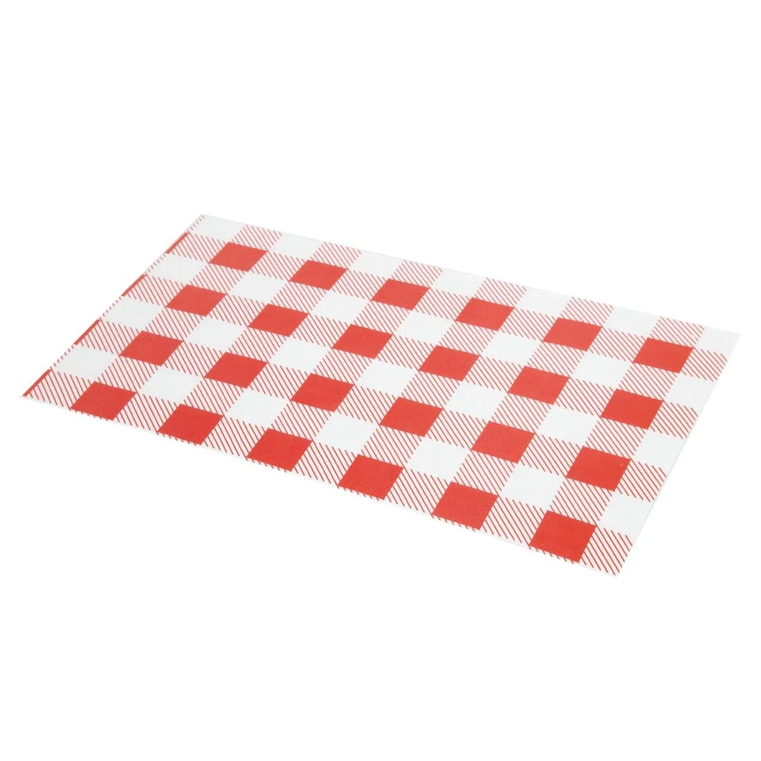 Greaseproof Paper Sheets Red Gingham 190 x 310mm (Pack of 200) - Image 3