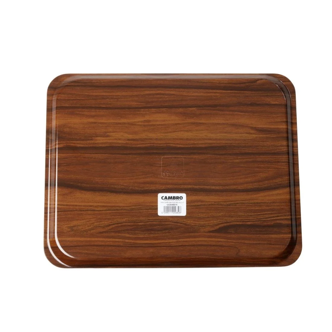 Cambro Tray Capri Rectangle Walnut 270x380mm - Image 3