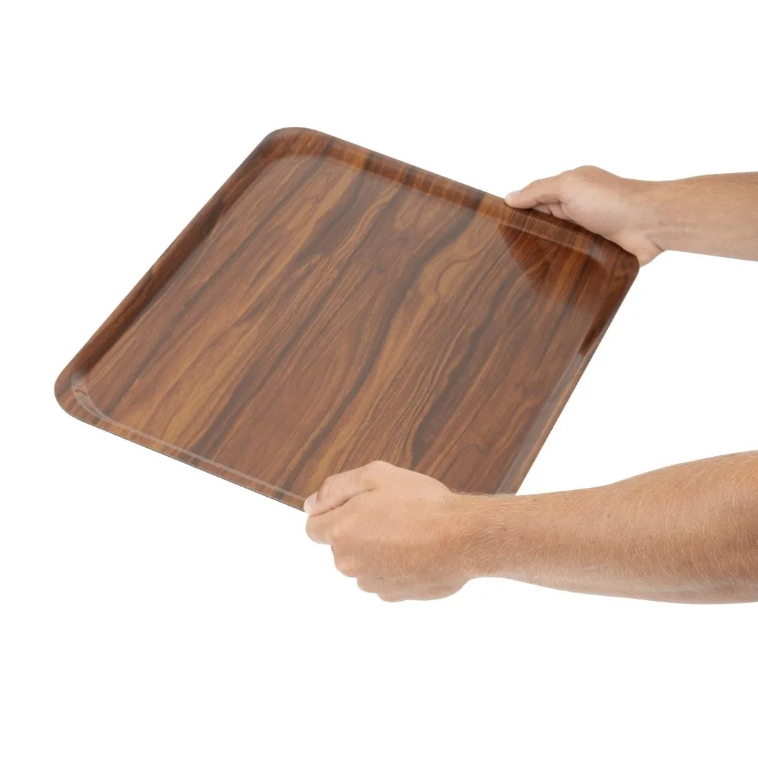 Cambro Capri Trays Walnut 460mm (24 Pack) - Image 4
