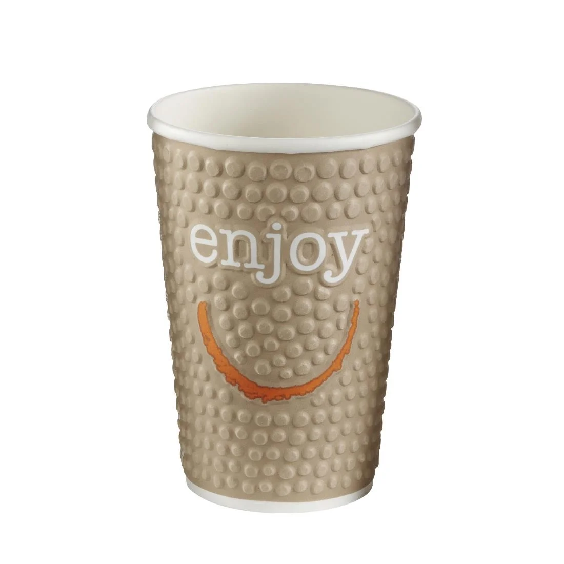 Huhtamaki Enjoy Double Wall Disposable Hot Cups 455ml / 16oz (Pack of 560) - Image 5