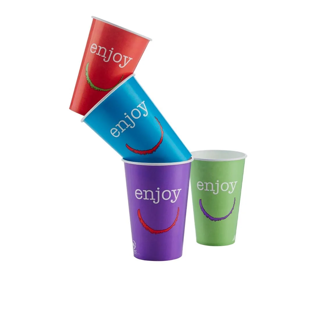 Huhtamaki Enjoy Paper Cold Cups 455ml (1000 Pack) - Image 1