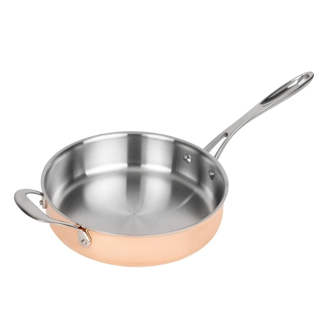Vogue Tri Wall Copper Saute Pan 240mm