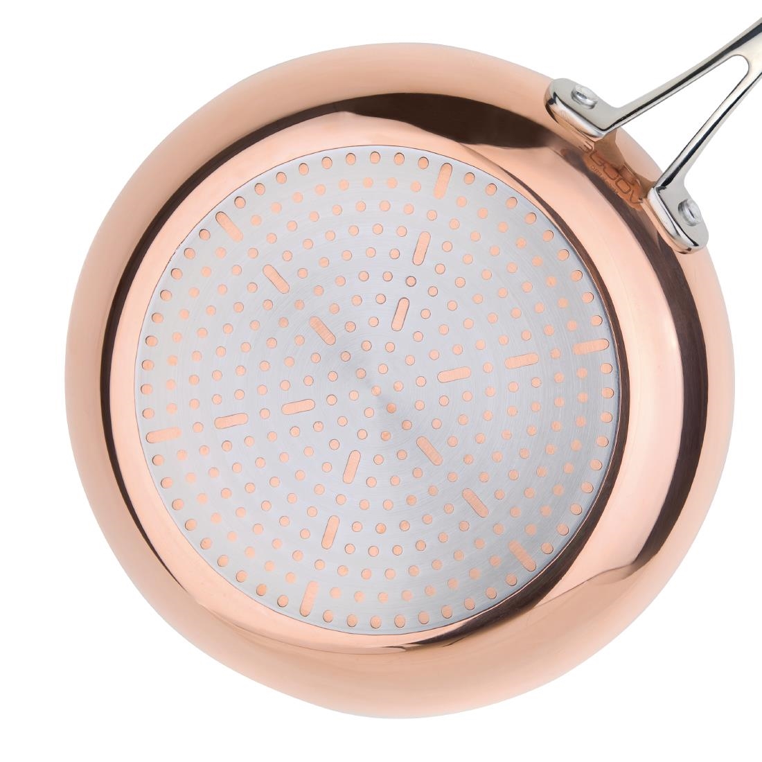 Vogue Tri Wall Copper Frying Pan 200mm