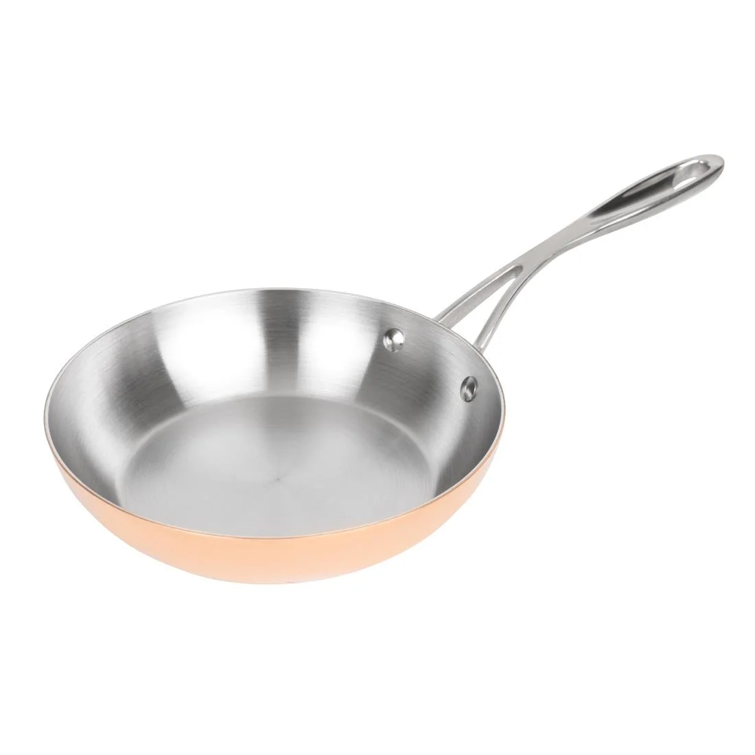 Vogue Tri Wall Copper Frying Pan 200mm
