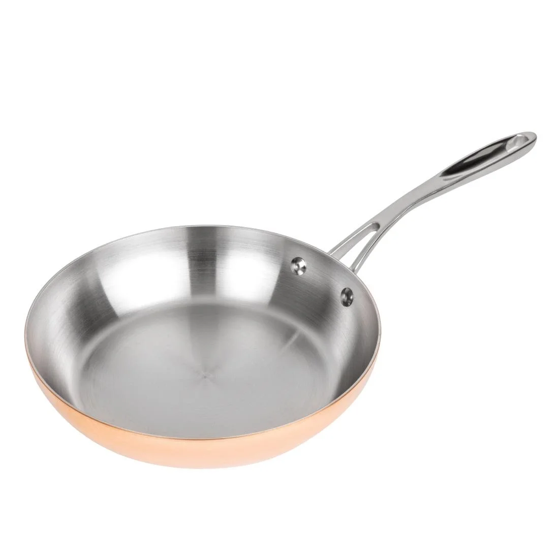 Vogue Tri Wall Copper Frying Pan 240mm