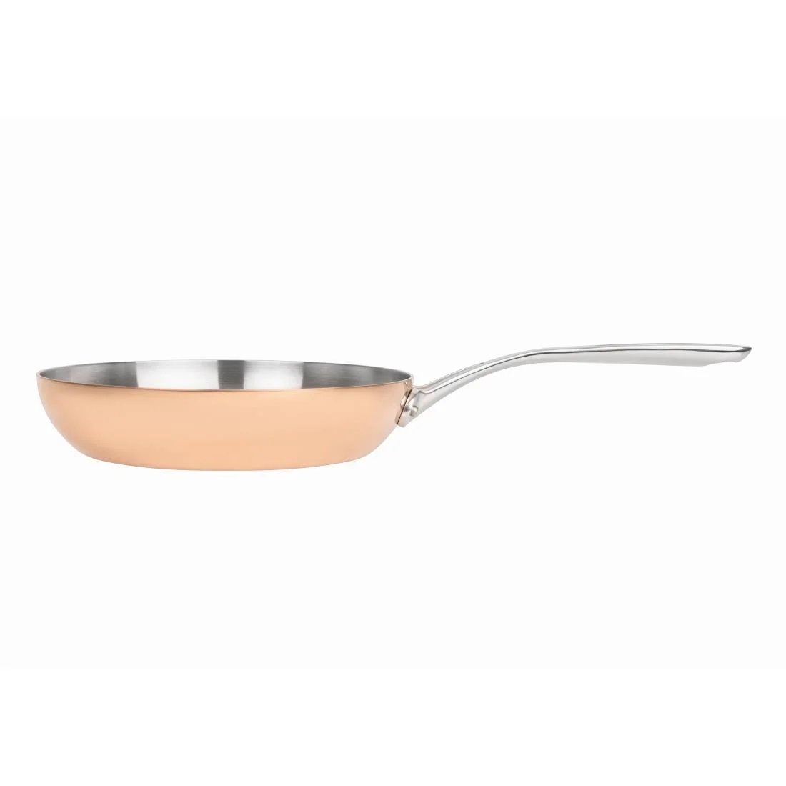 Vogue Tri Wall Copper Frying Pan 240mm - Image 3