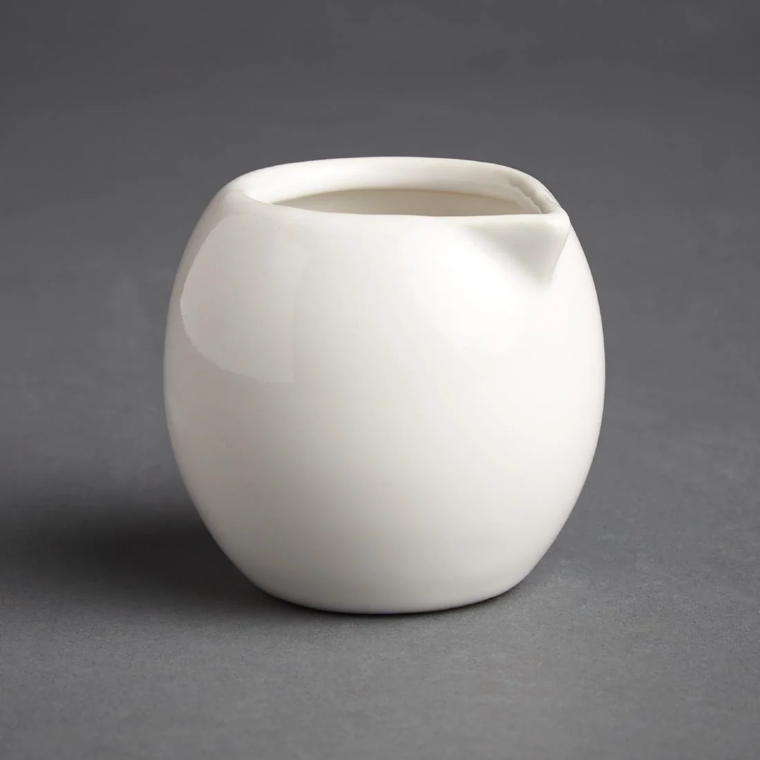Olympia Cafe Milk Jug 70ml White - Image 2