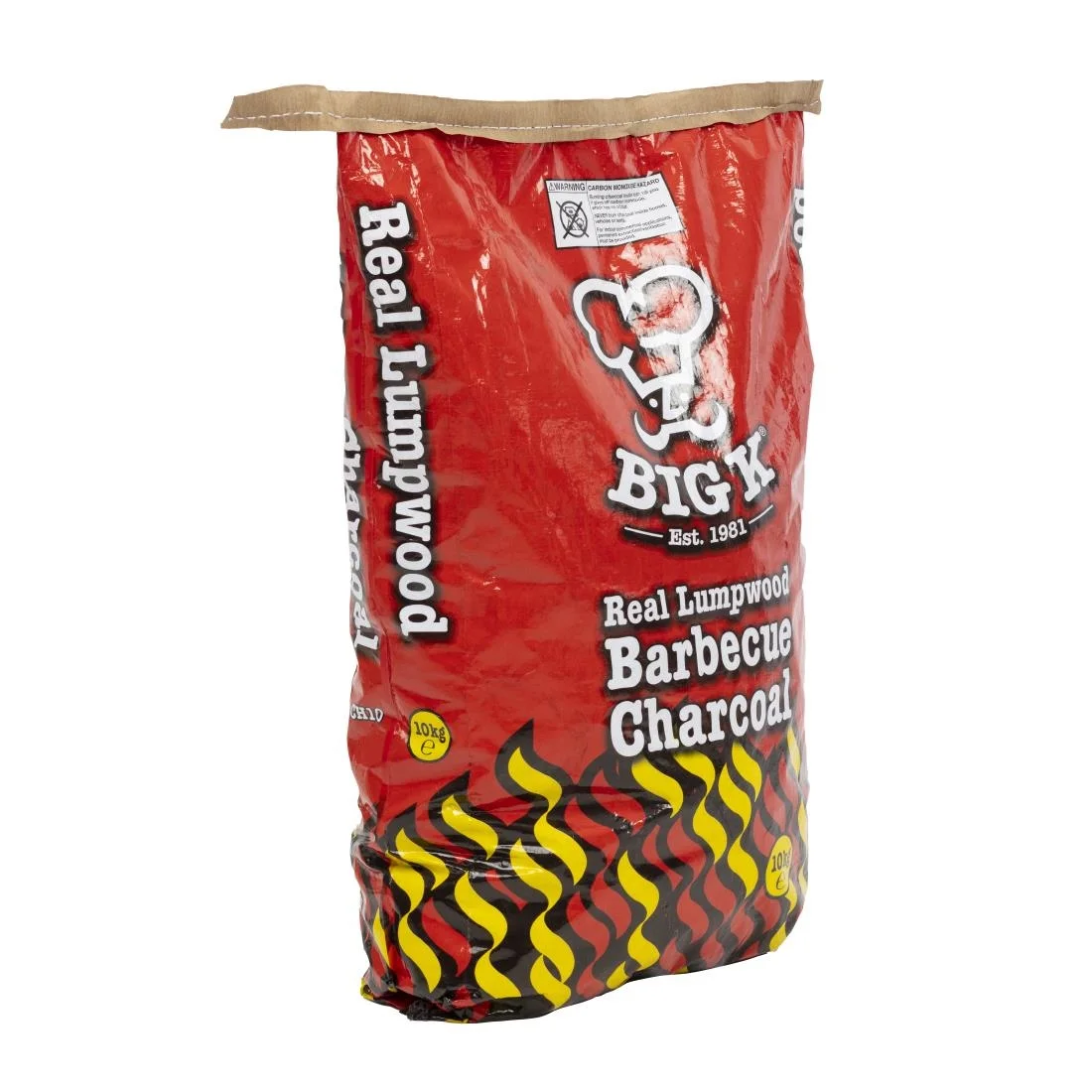 Big K Lumpwood Charcoal 10kg - Image 2
