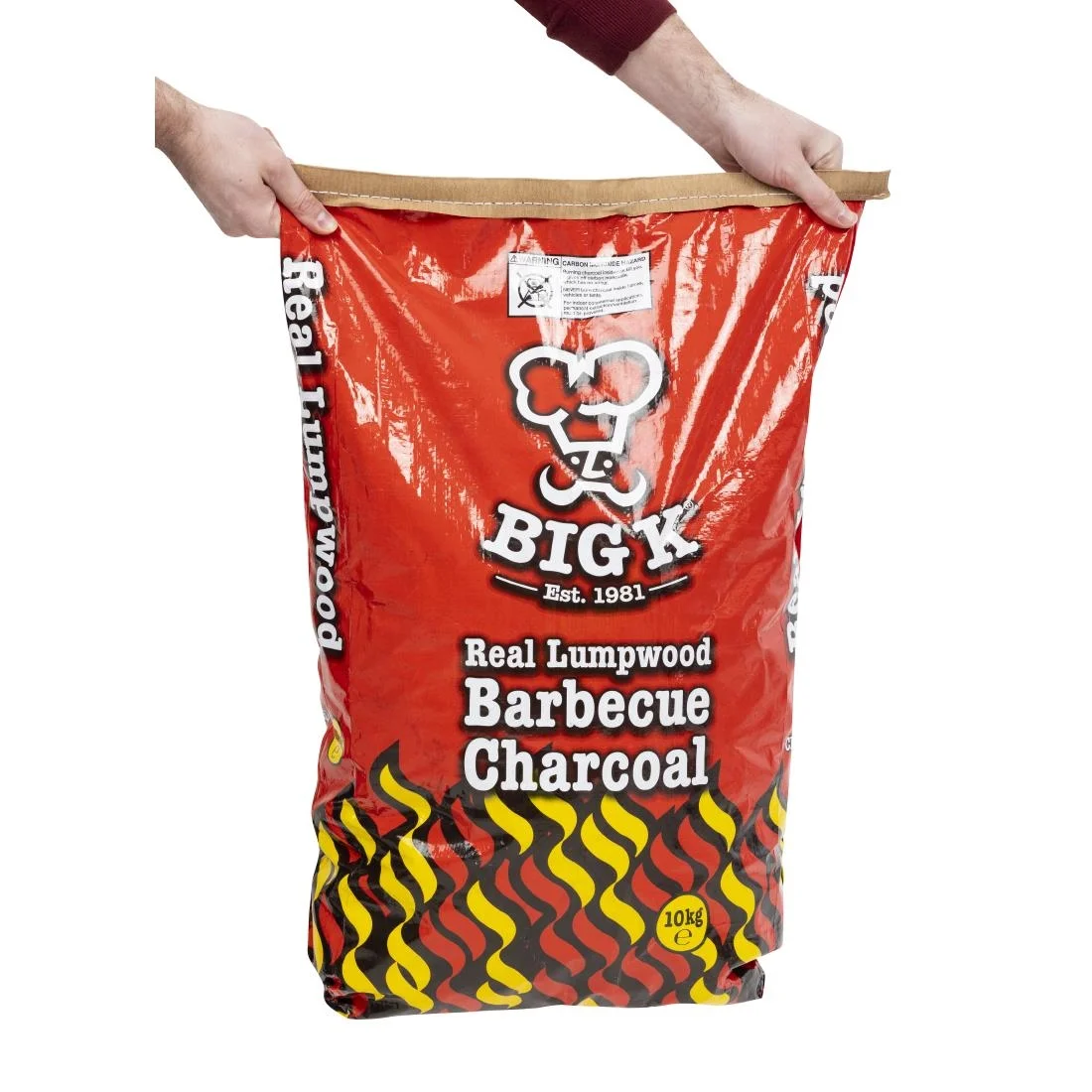 Big K Lumpwood Charcoal 10kg - Image 5