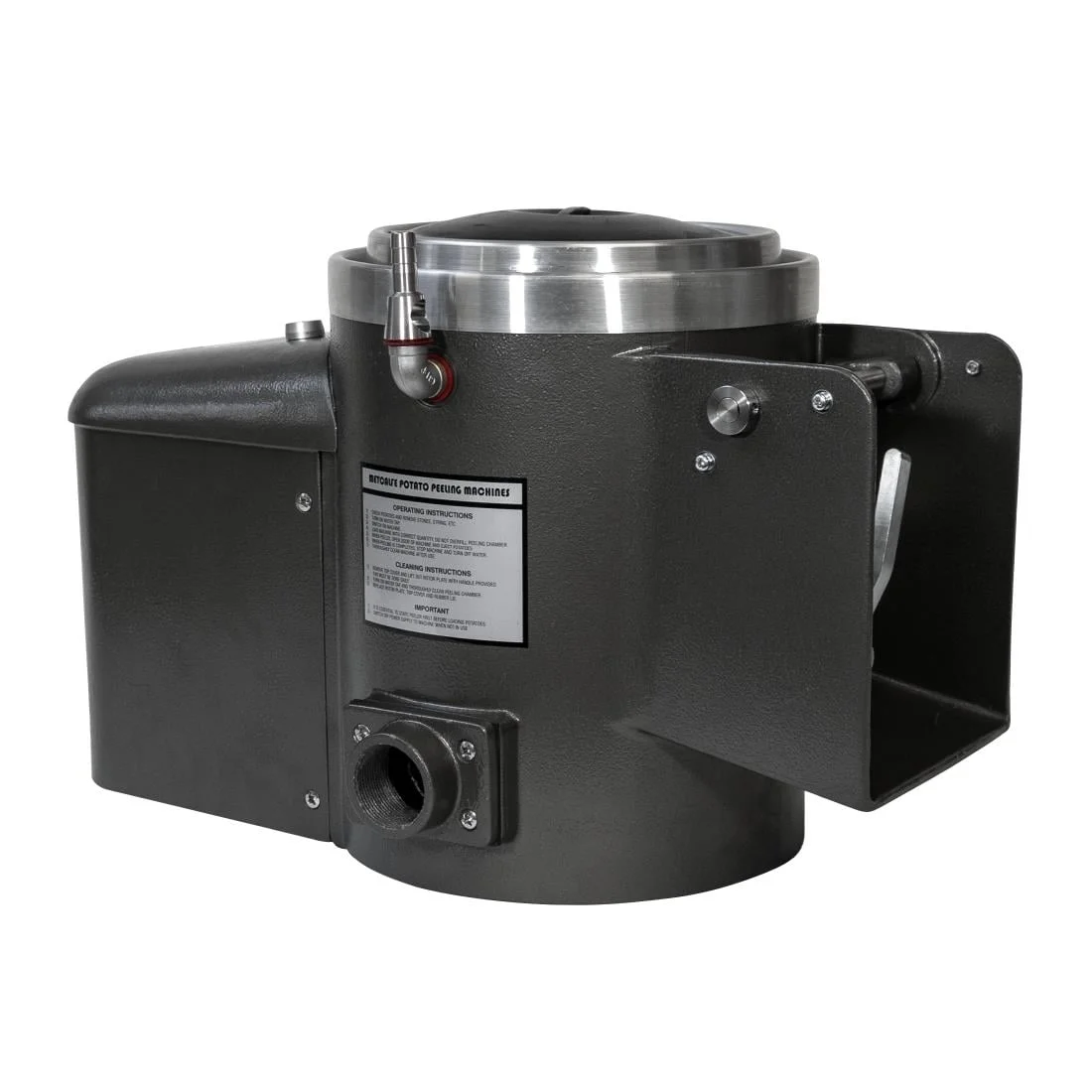 Metcalfe Potato Rumbler Grey EP10 with Installation Kit - Image 1