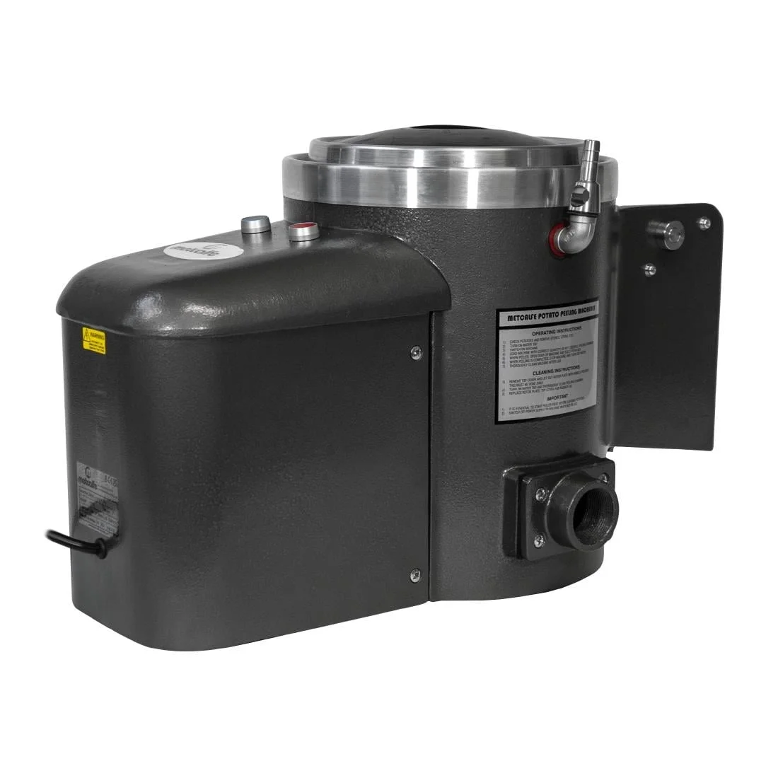 Metcalfe Potato Rumbler Grey EP10 with Installation Kit - Image 9