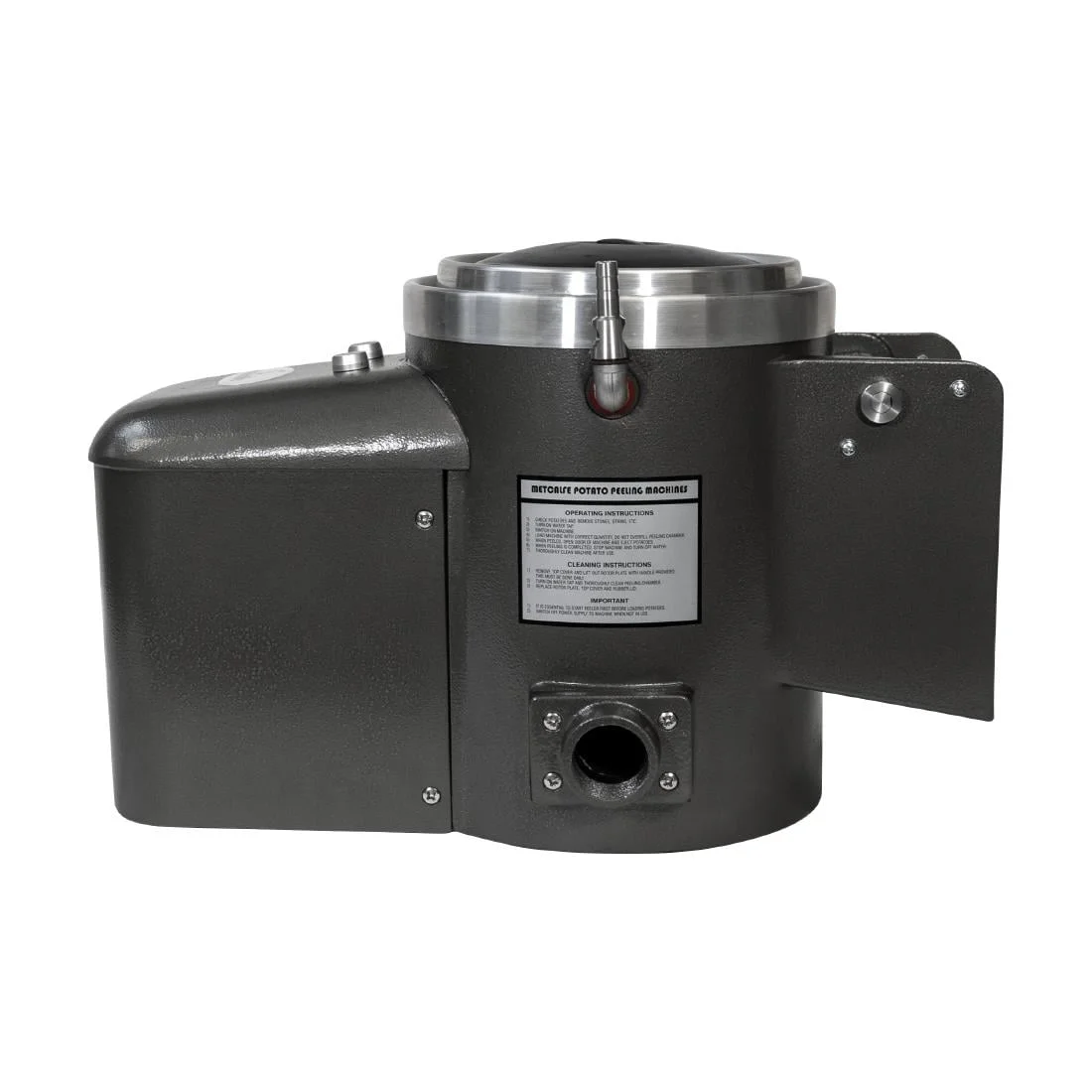 Metcalfe Potato Rumbler Grey EP10 with Installation Kit - Image 11