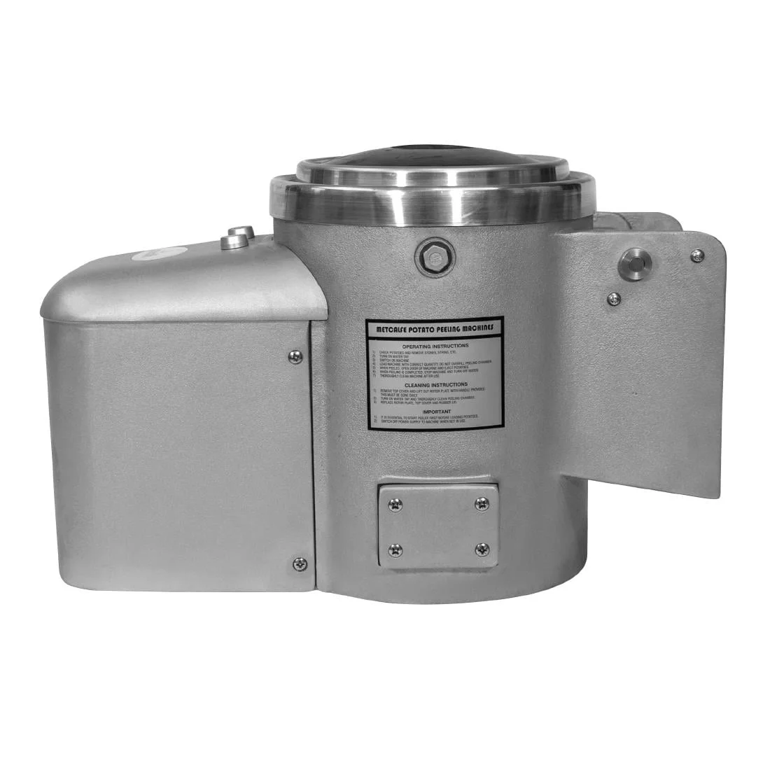 Metcalfe Potato Rumbler Aluminium NA10 with Installation Kit