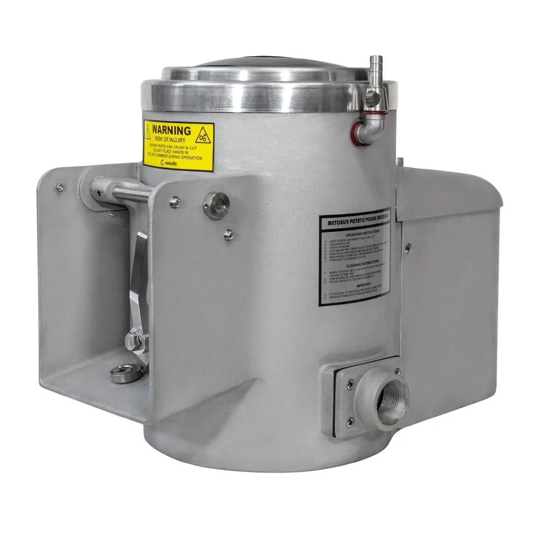 Metcalfe Potato Rumbler Aluminium NA15 with Installation Kit - Image 4