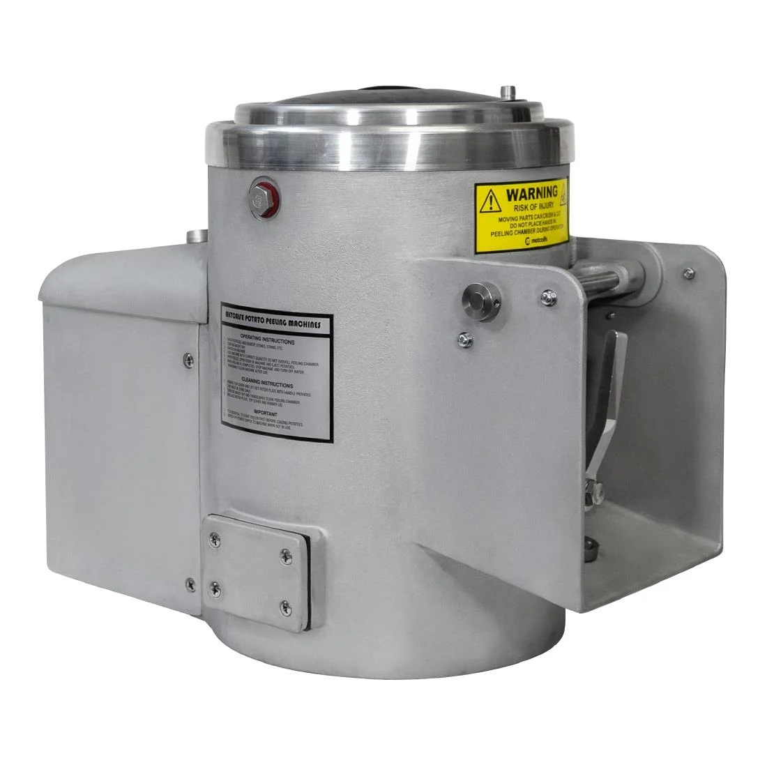 Metcalfe Potato Rumbler Aluminium NA15 with Installation Kit