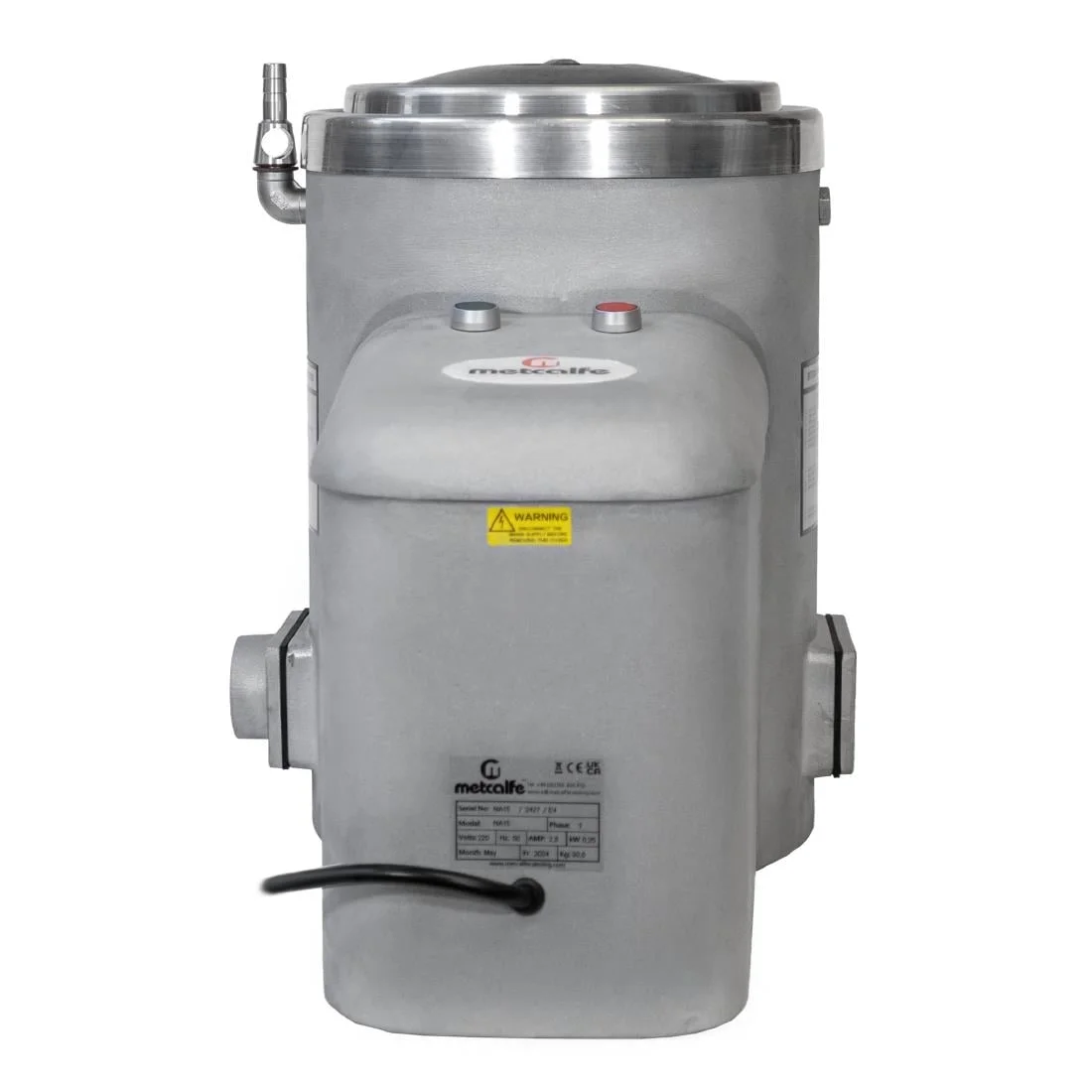 Metcalfe Potato Rumbler Aluminium NA15 with Installation Kit - Image 7