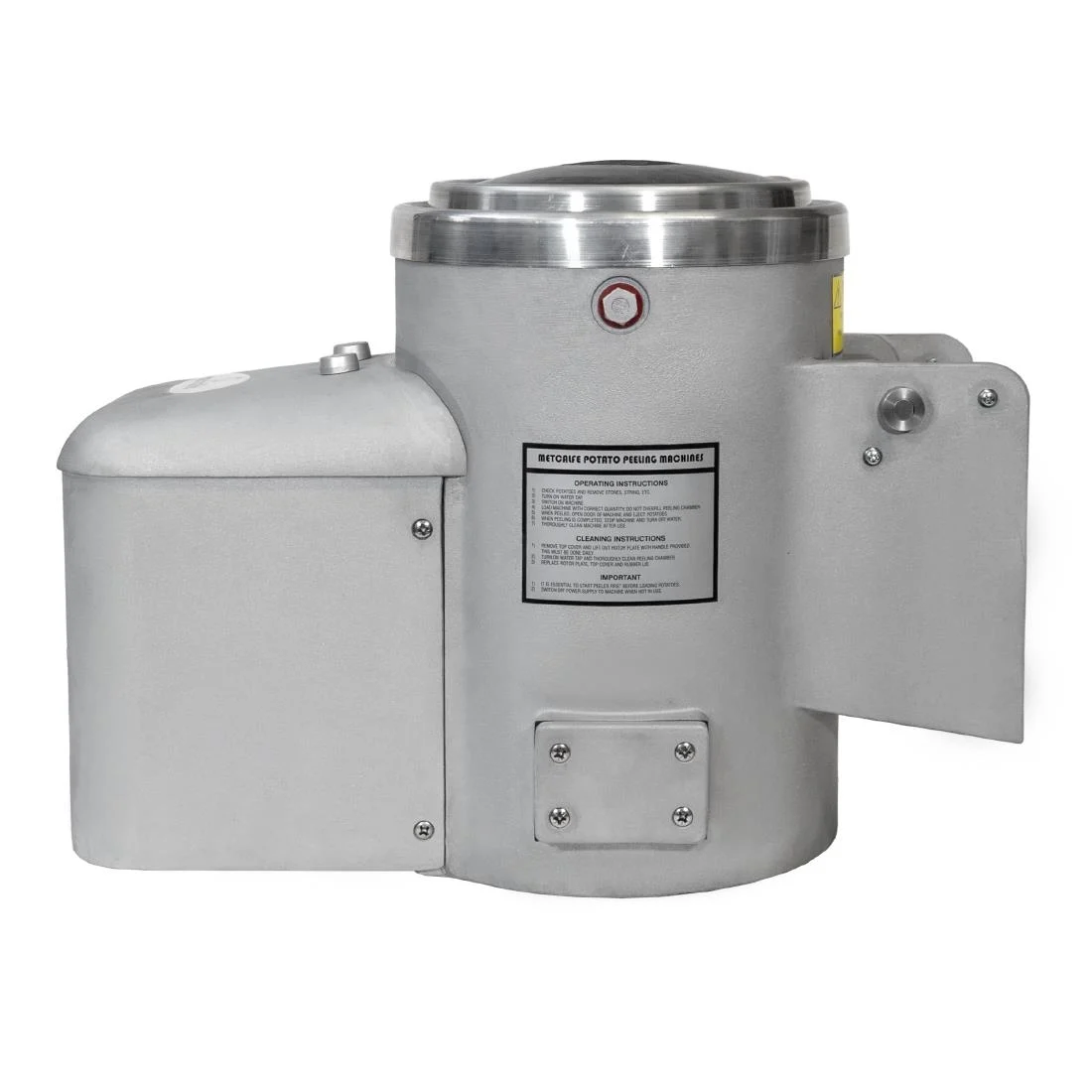 Metcalfe Potato Rumbler Aluminium NA15 with Installation Kit