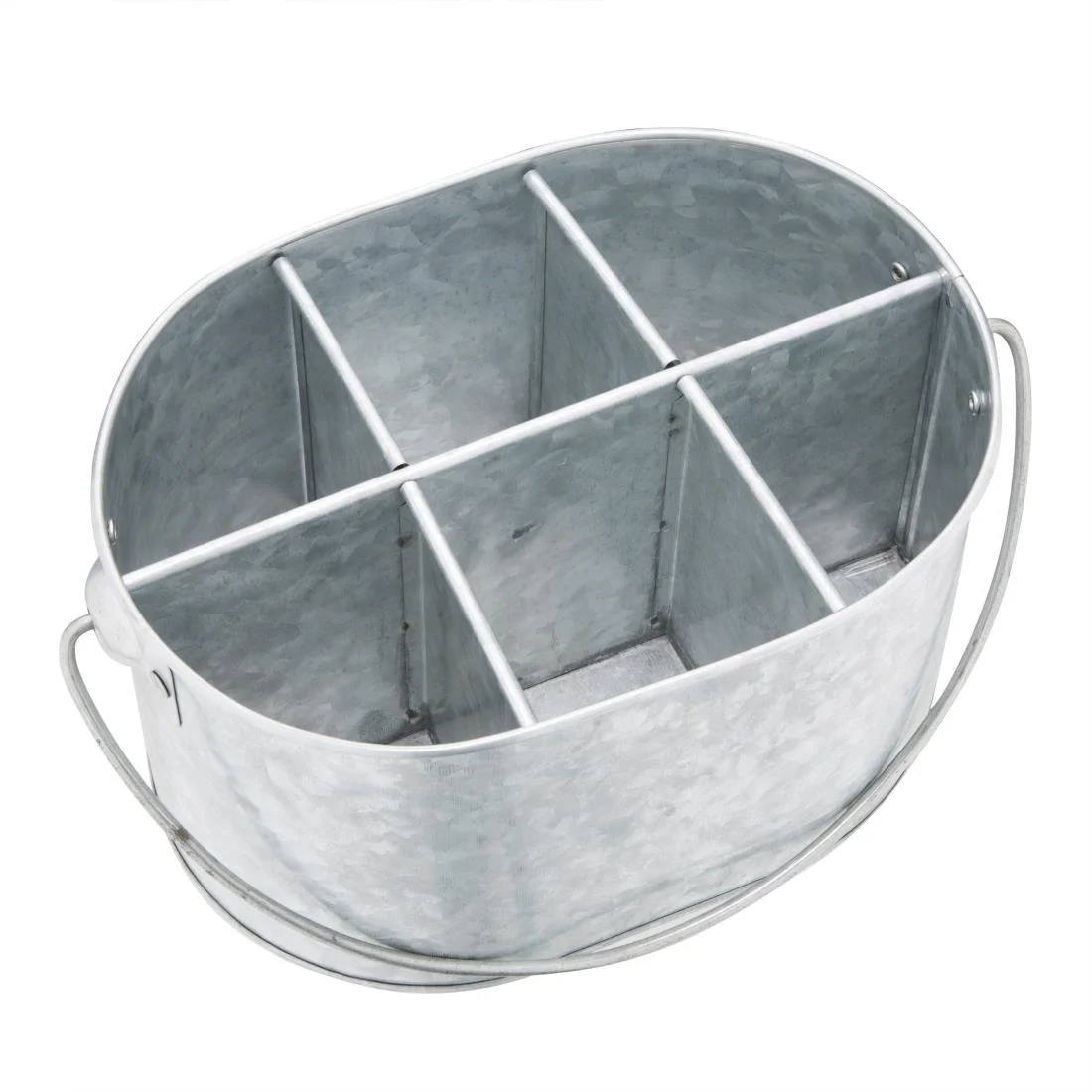 Olympia Galvanised Steel Table Tidy - Image 5