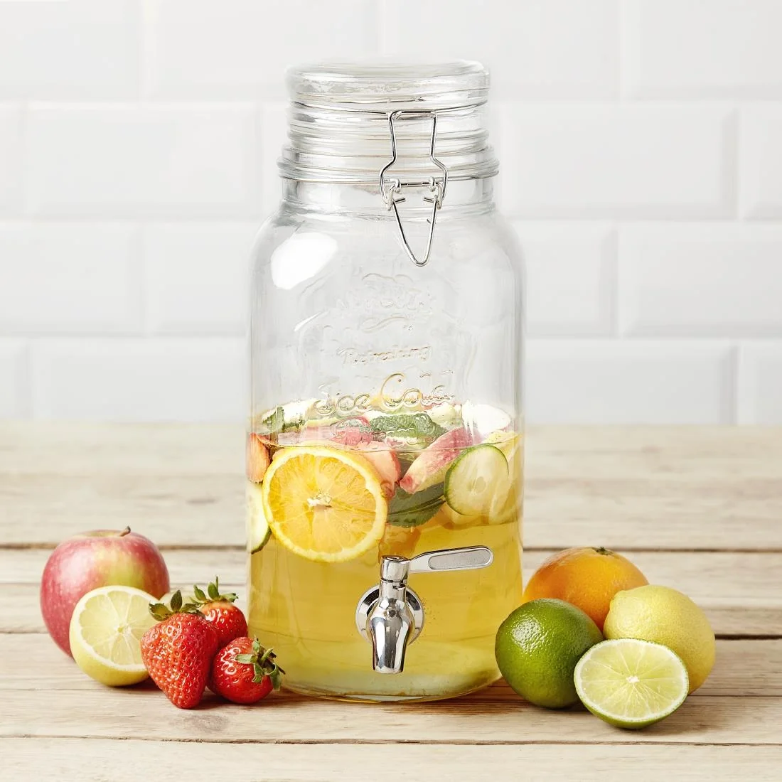 Olympia Clip-Top Drinks Dispenser With Indenting - Image 7