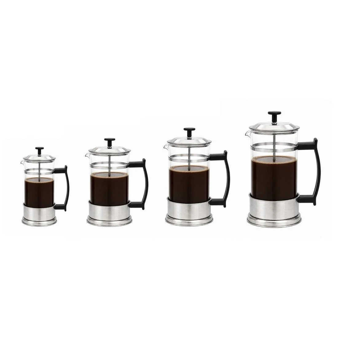 Elia Cafetiere 6-Cup Brushed Aluminium 800ml - Image 3