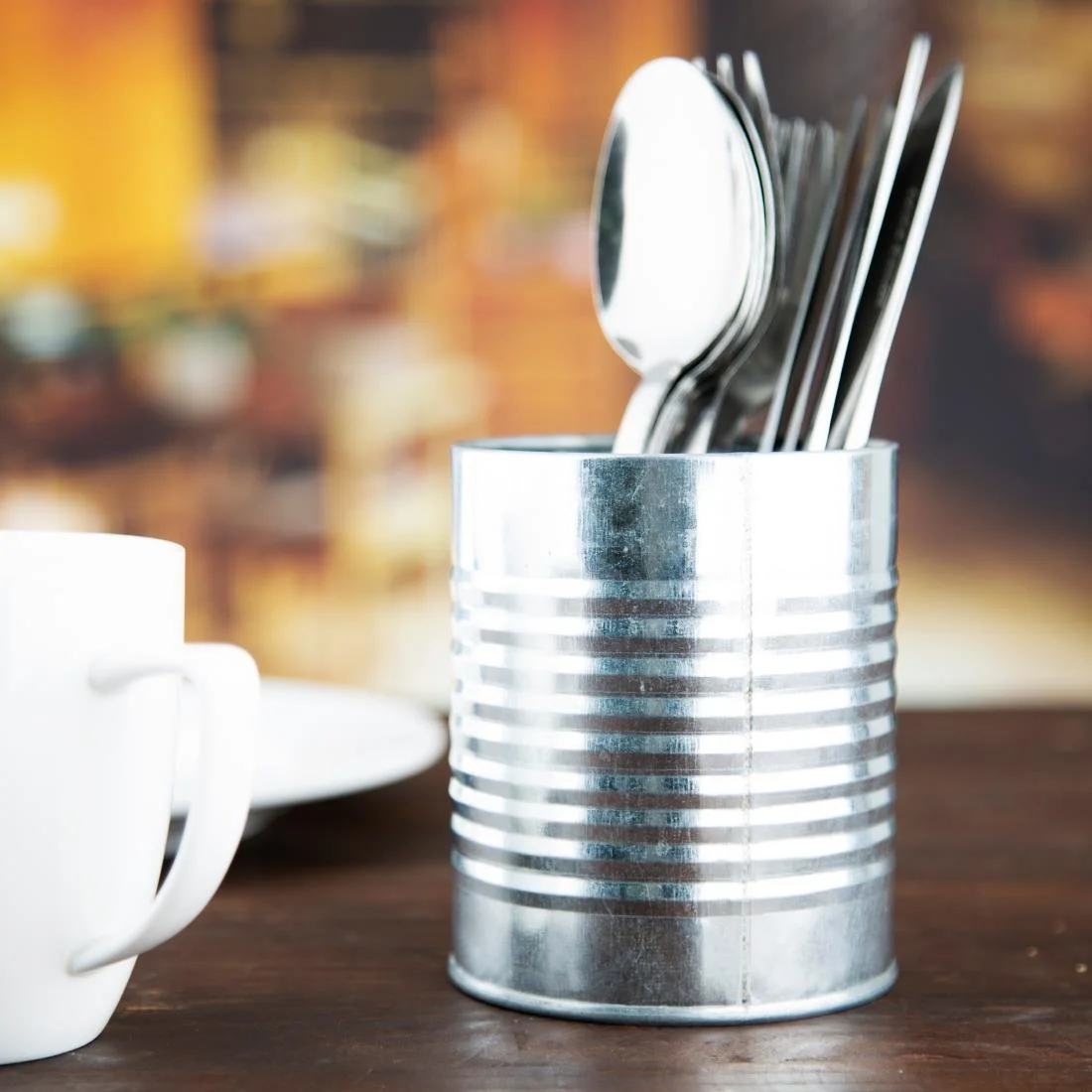Olympia Galvanised Steel Chip Cup - Image 3