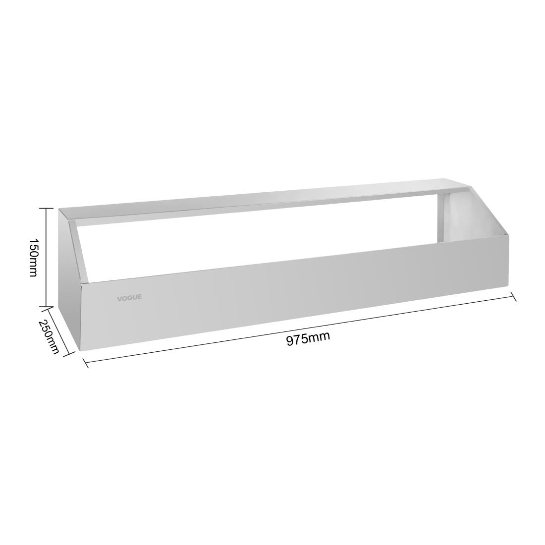 Vogue Long Gastronorm Pan Rack