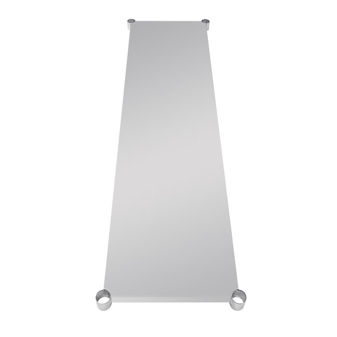 Vogue Stainless Steel Table Shelf 600x1800mm
