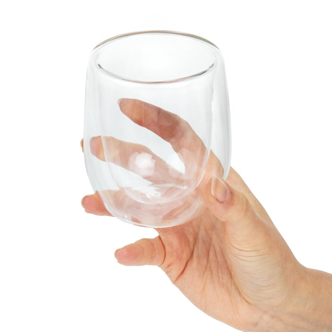 Utopia Double Walled Latte Glass 270ml