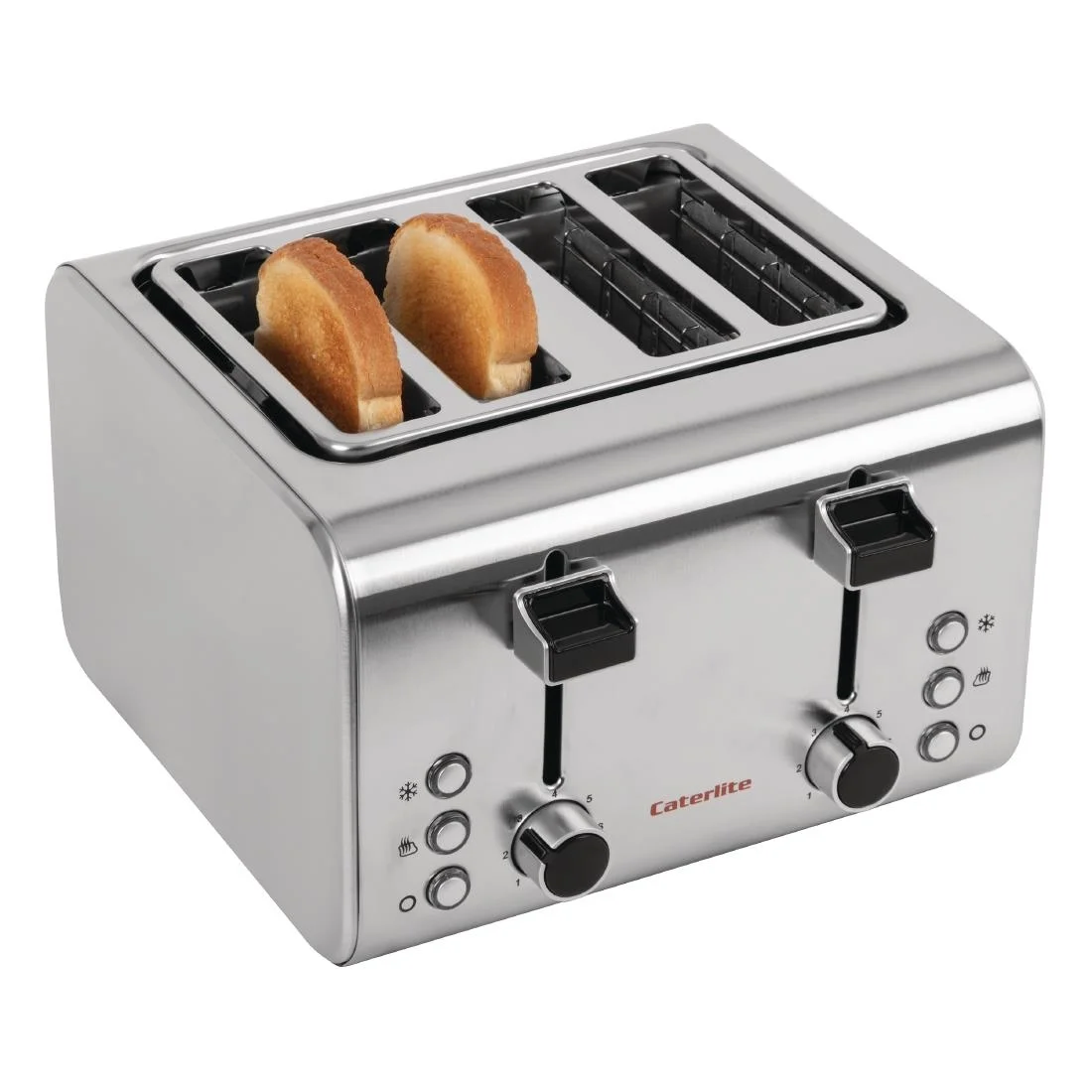 Caterlite 4 Slot Stainless Steel Toaster - Image 2