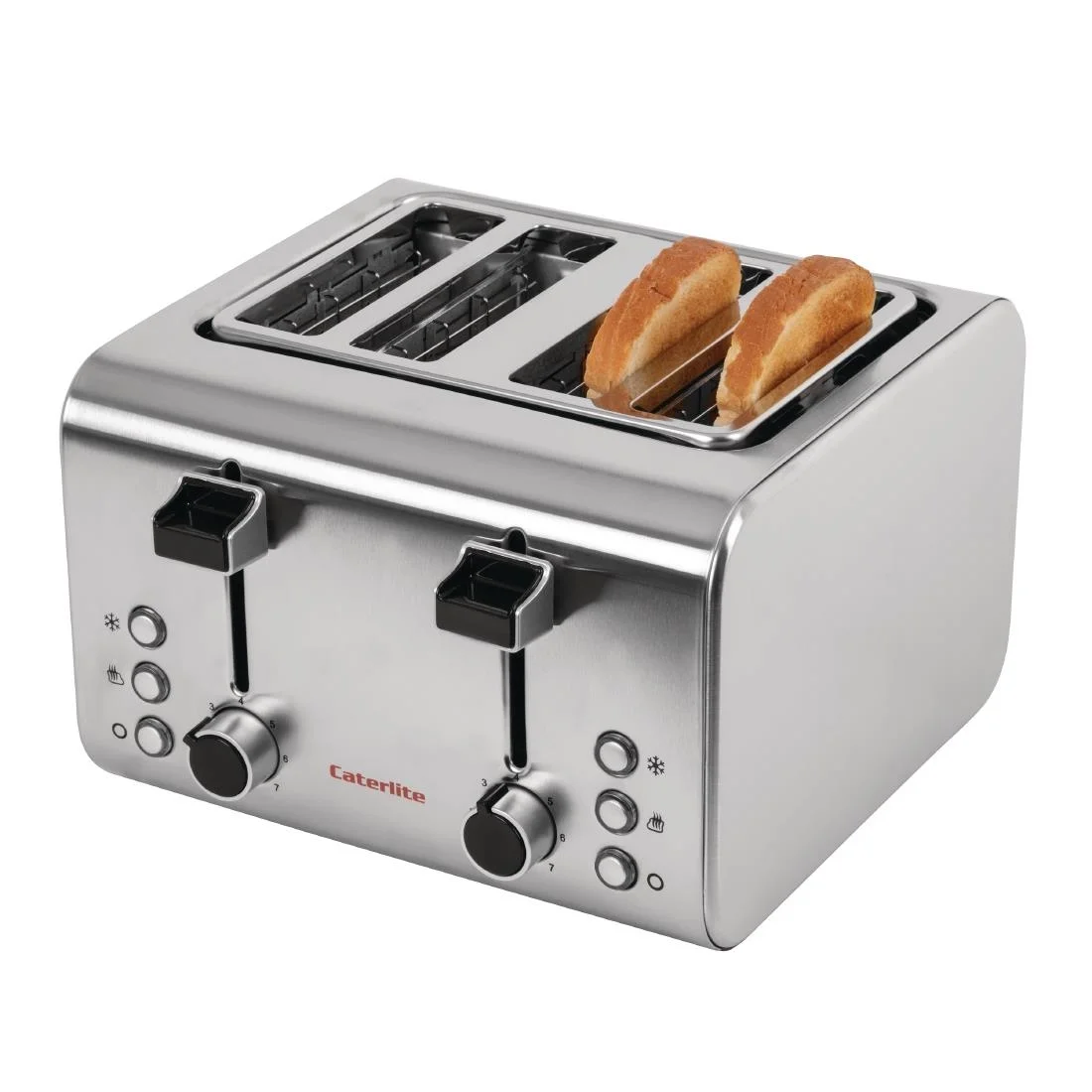 Caterlite 4 Slot Stainless Steel Toaster - Image 4