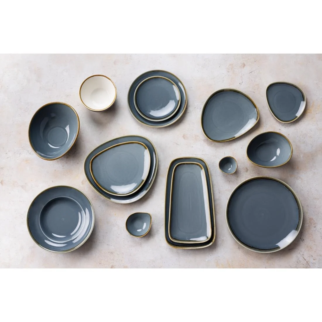 Olympia Kiln Dipping Pot Ocean 70mm