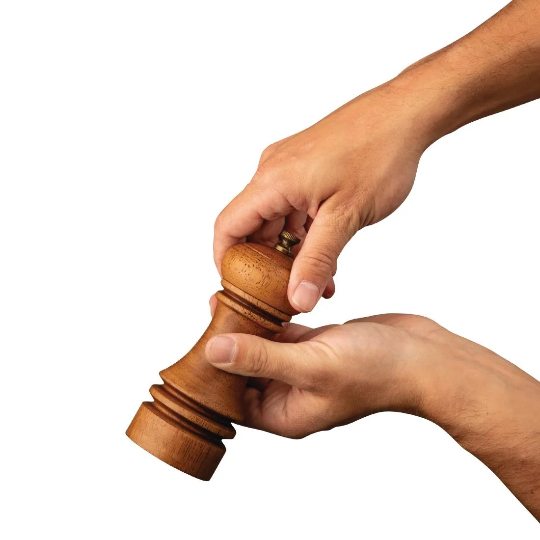 Olympia Antique Effect Salt and Pepper Mill 150mm - Image 4