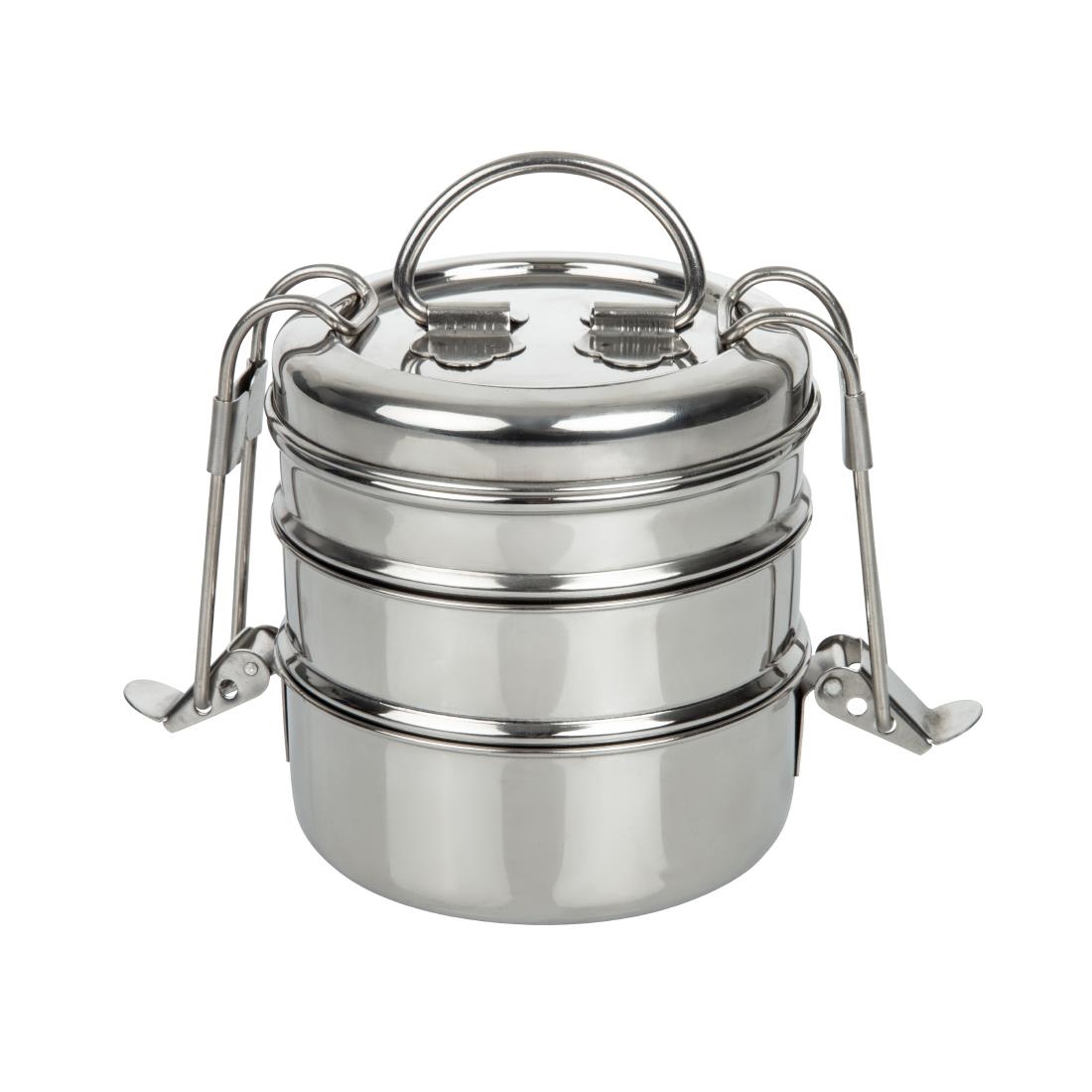 Utopia 3 Tier Tiffin Tin 115mm 