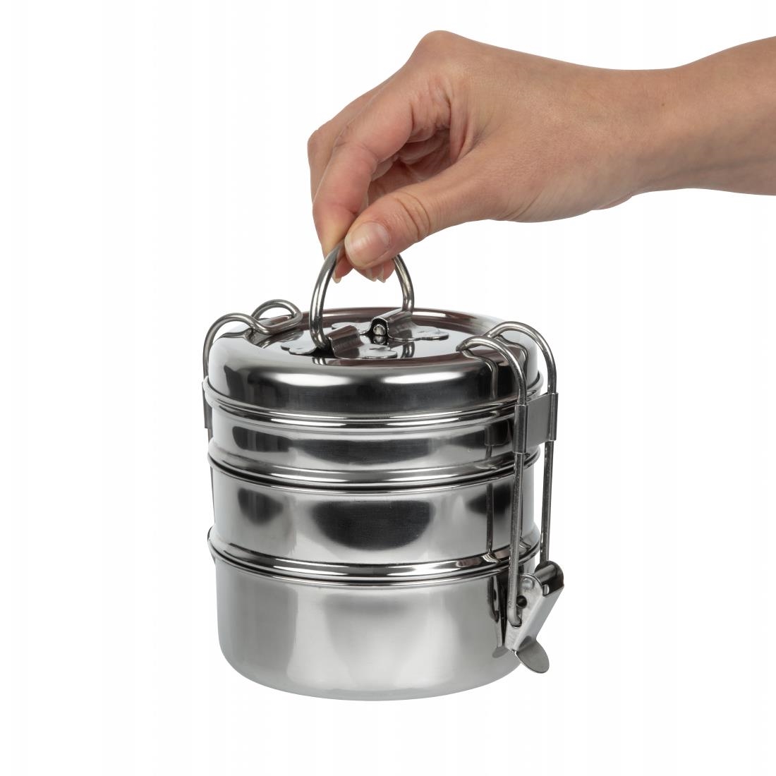 Utopia 3 Tier Tiffin Tin 115mm 