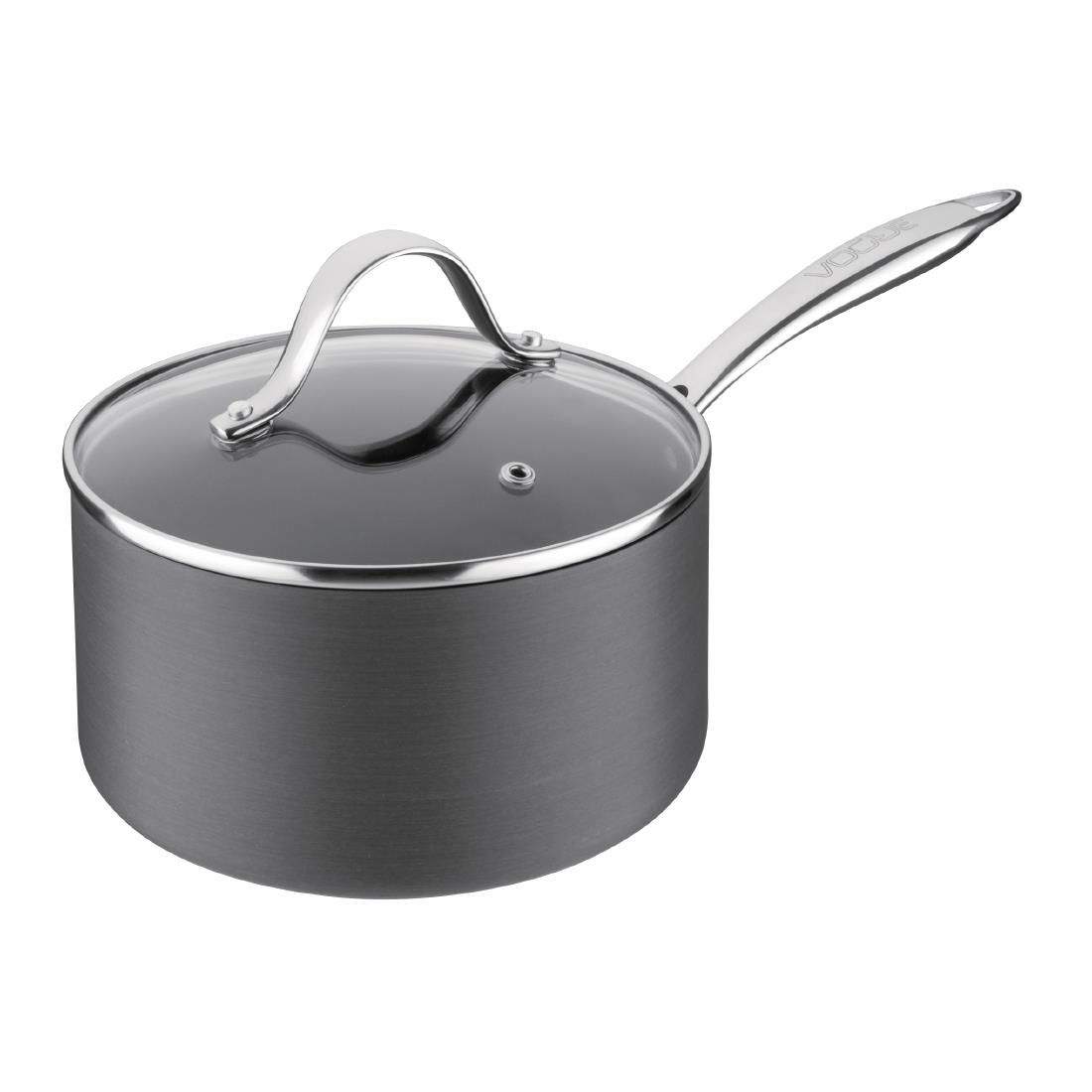 Vogue Glass Saucepan Lid 180mm