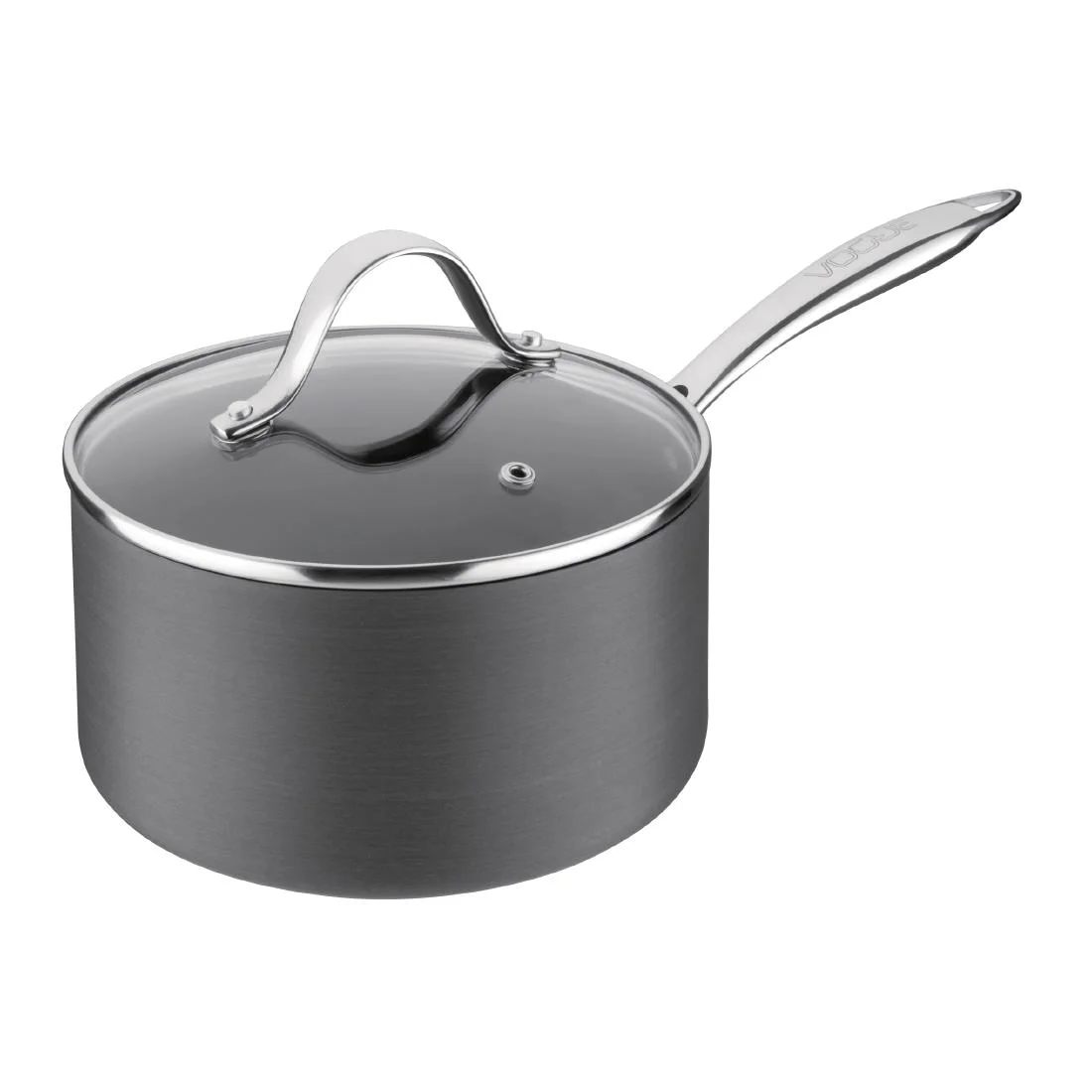 Vogue Glass Saucepan Lid 180mm - Image 2