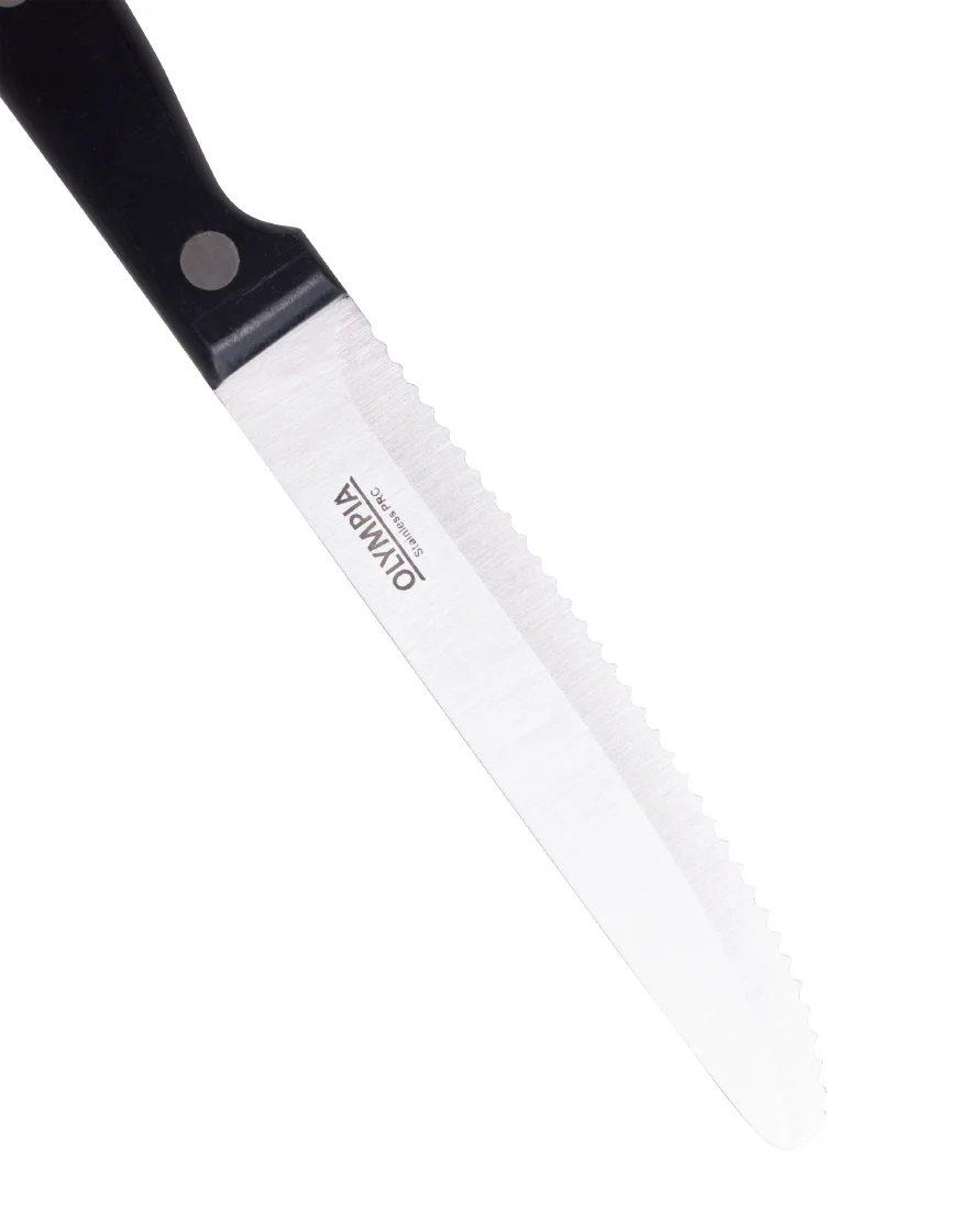 Olympia Rounded Steak Knife Black (12 Pack) - Image 4