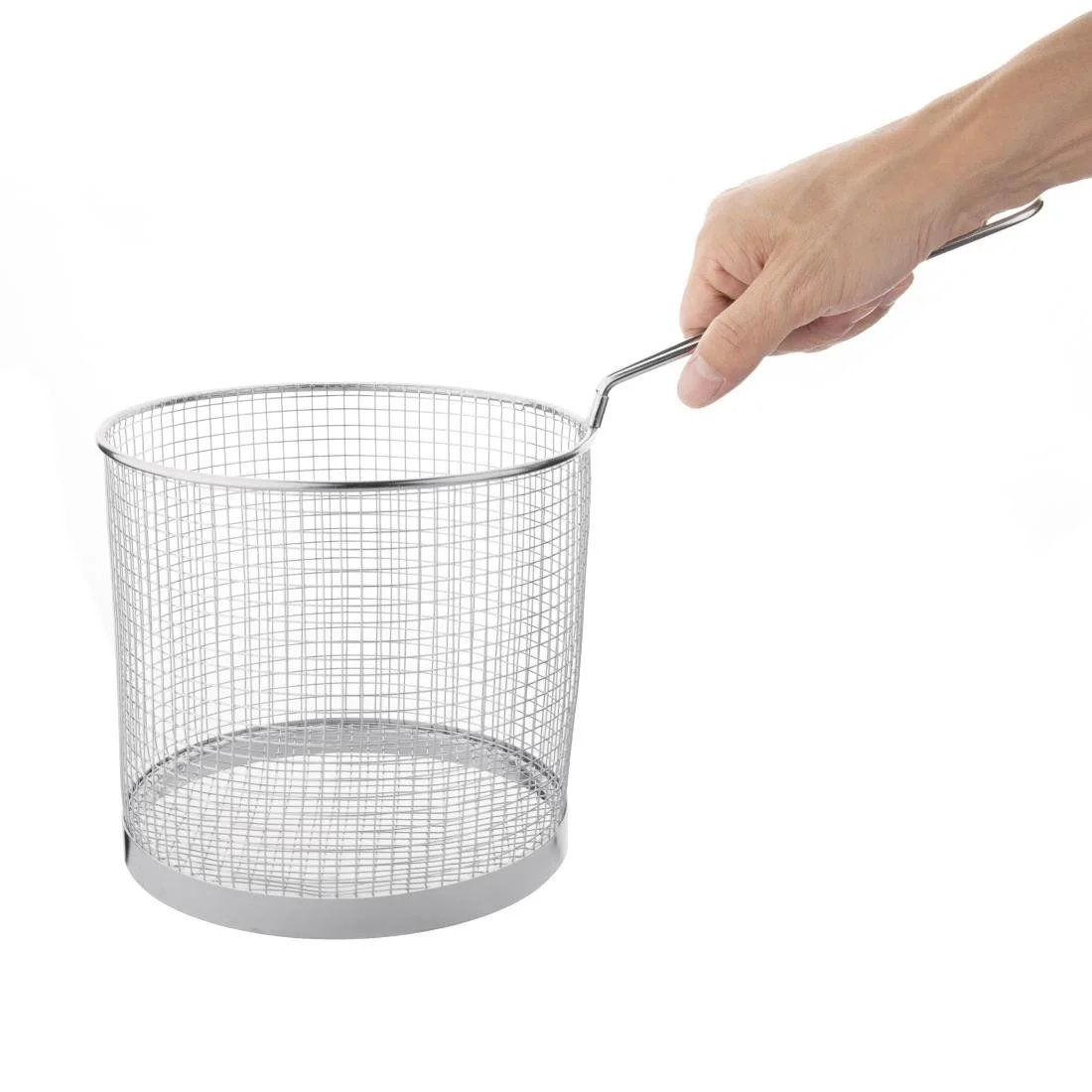 Vogue Stainless Steel Spaghetti Basket 18cm - Image 2