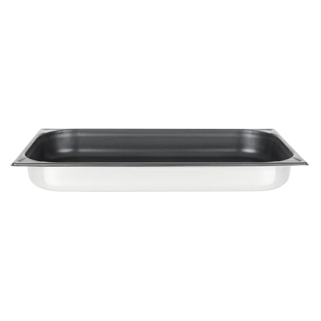 Vogue Stainless Steel Heavy Duty Non Stick Gastronorm Pan 1/1 65mm - Image 5