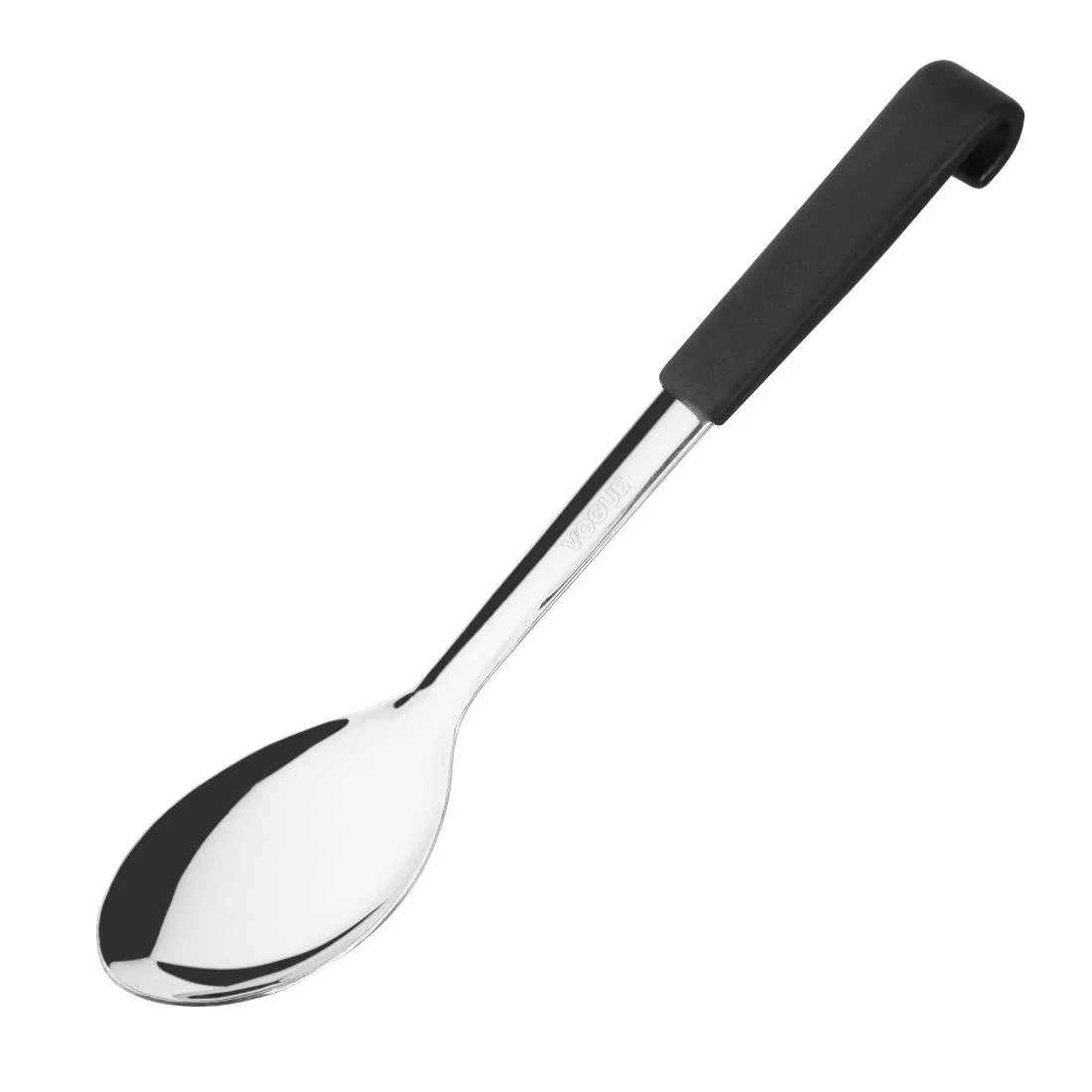Vogue Black Handled Serving Spoon 340mm - Image 1