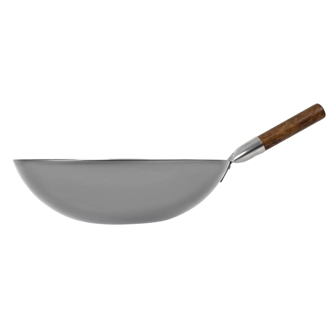 London Wok Round Bottom Wok 38cm - Image 2
