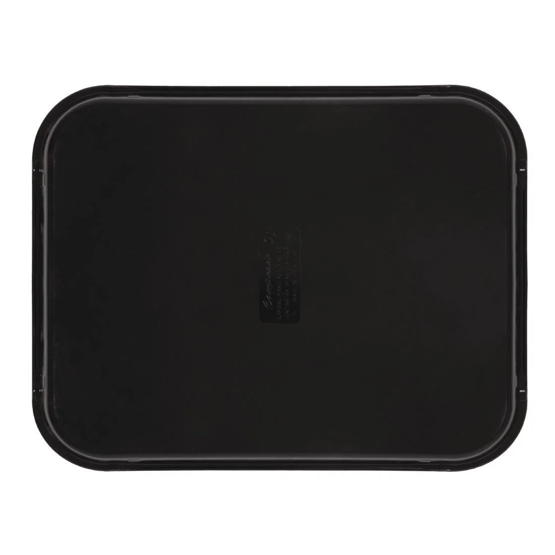 Cambro Camtread Fibreglass Rectangular Non-Slip Tray Black 457mm - Image 2