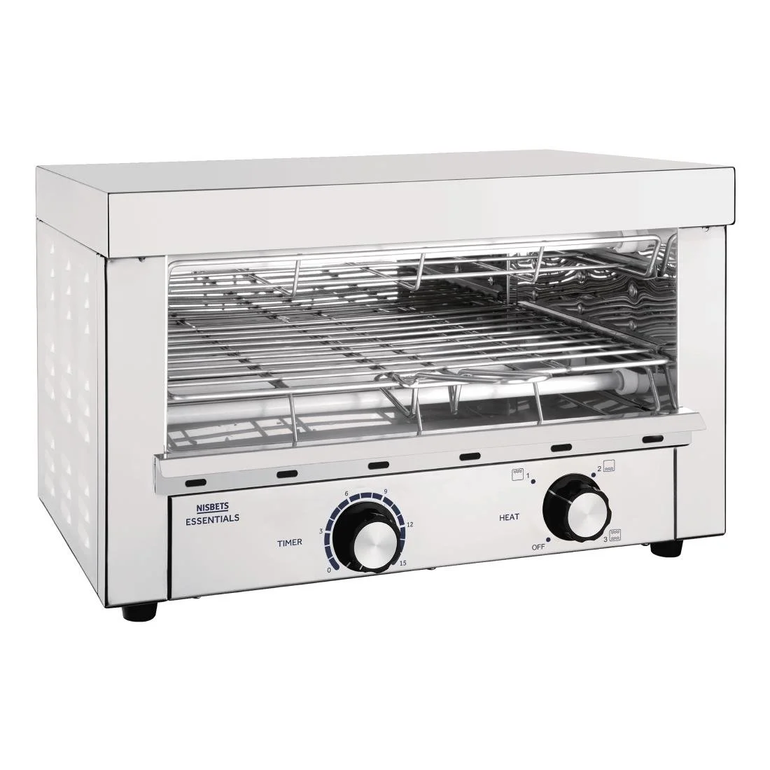 Nisbets Essentials Quartz Toaster Grill - Image 1